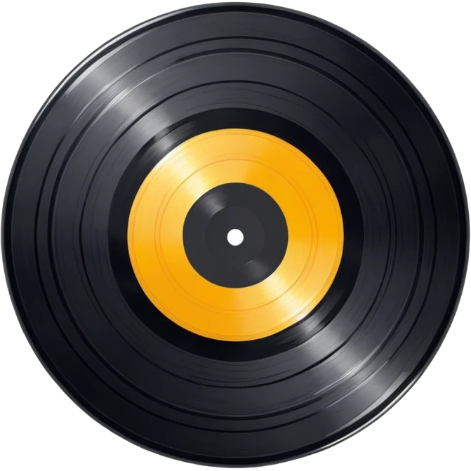 vinyl record emoji