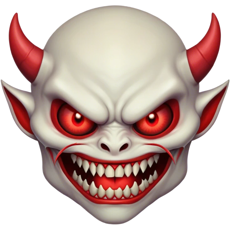 Evil devilish demon emoji
