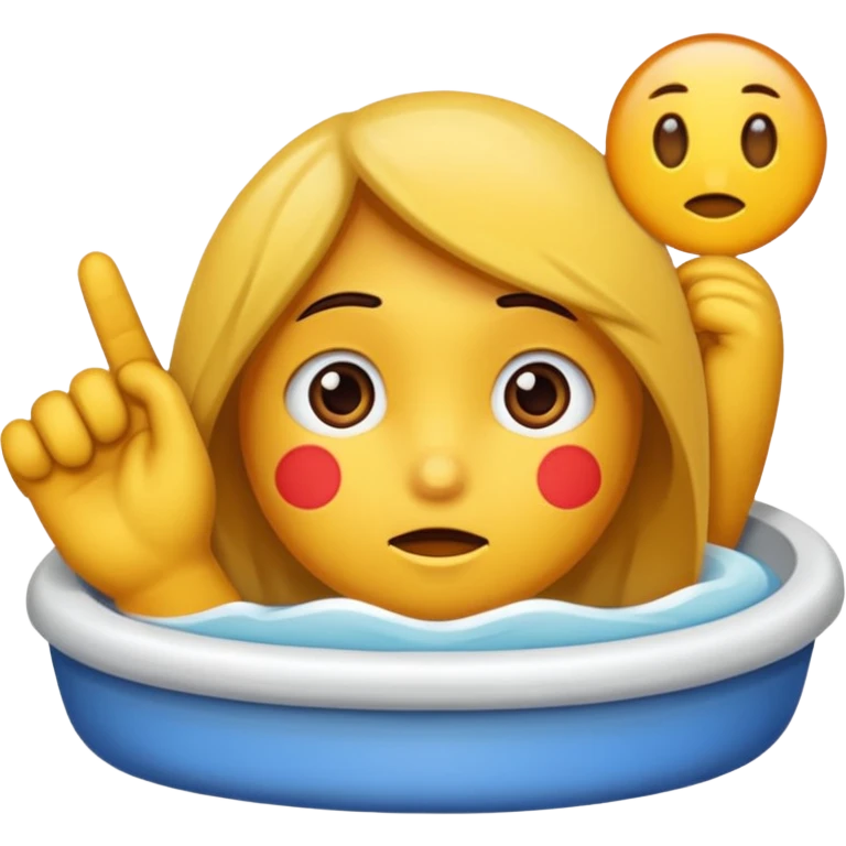 A naked girl having sex emoji