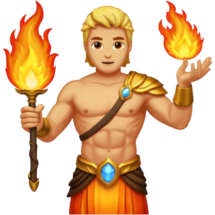 Prometheus holds the fire emoji