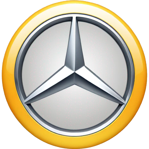 Mercedes benz logo emoji