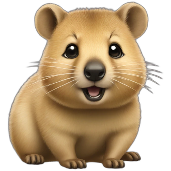 cute quokka emoji