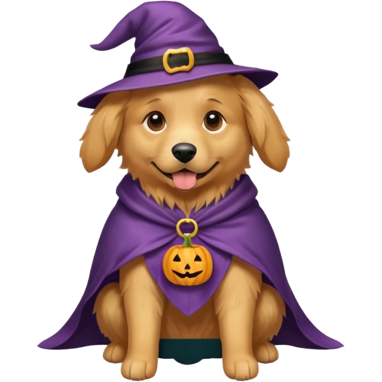 haloween dog emoji