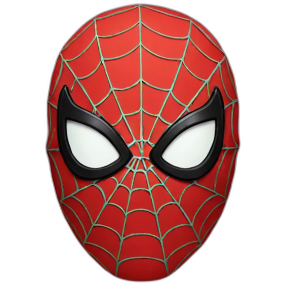 Spiderman mask emoji