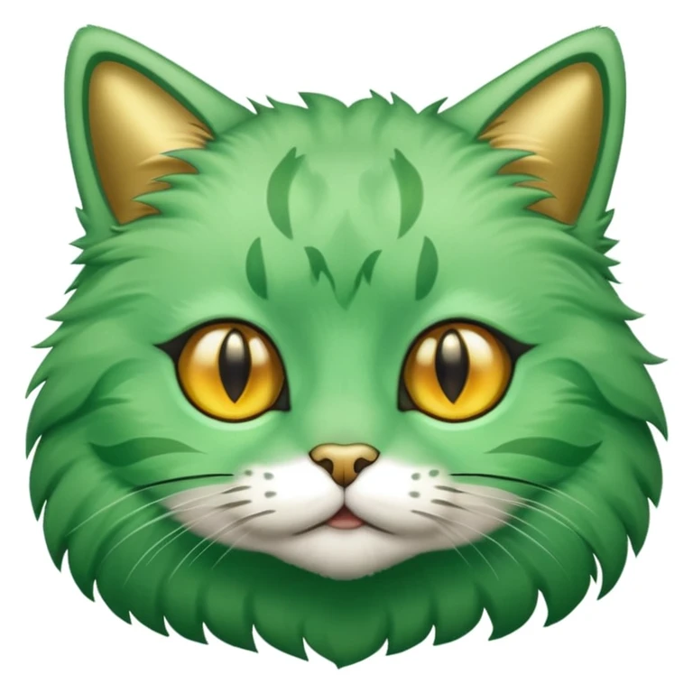 green cat emoji