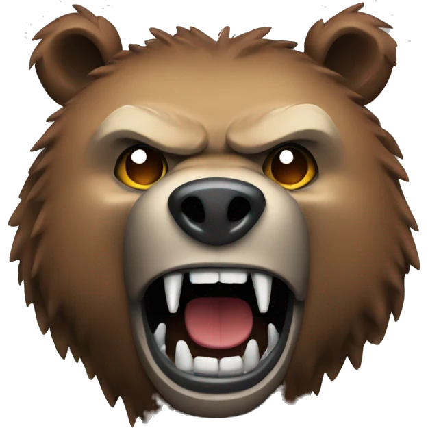 Robot Ferocious grizzly  emoji