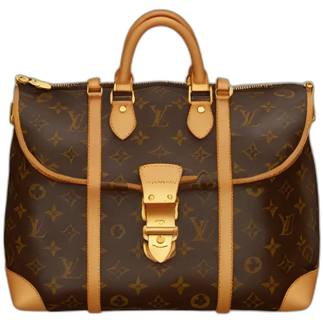 Sac Louis Vuitton emoji