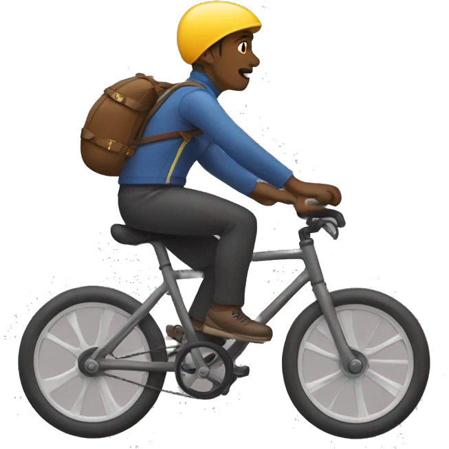 Coxriding a bike  emoji