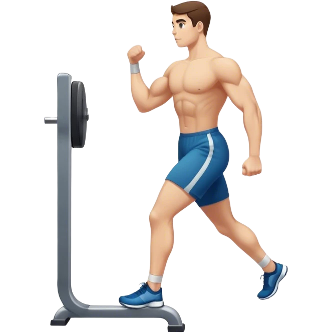 calf raise exercise emoji