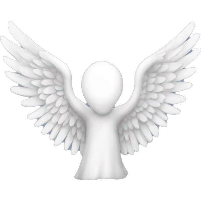 angels white wing emoji