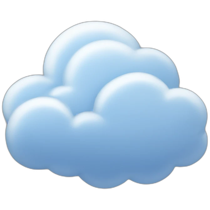 cloud upload emoji