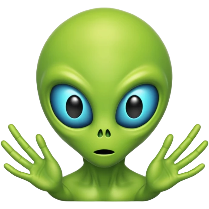 Acid blooded Alien emoji