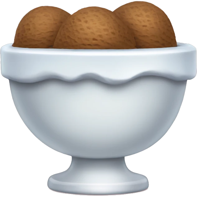 ice cream bowl emoji