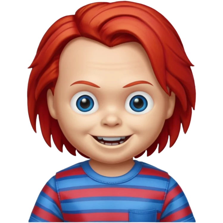 Un emojin de chuky emoji