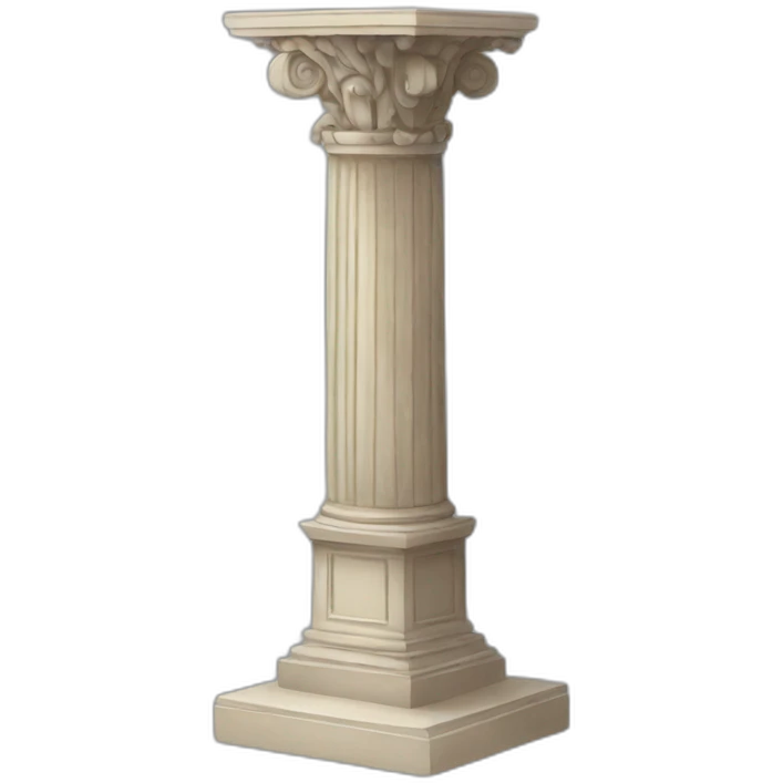 pedestal emoji
