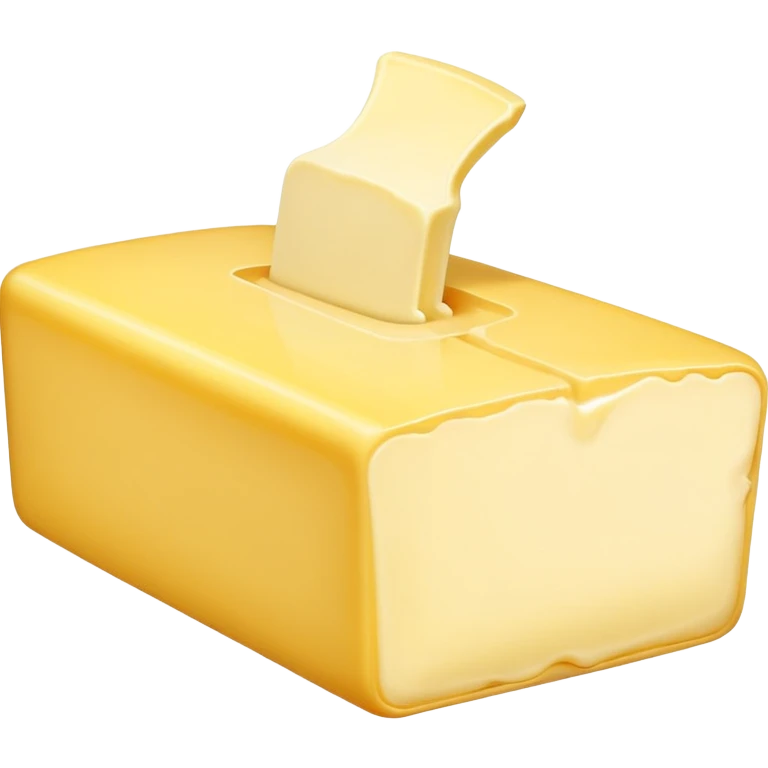 a stick of butter emoji