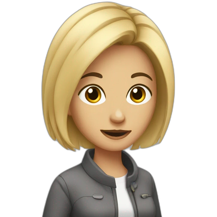 busy girl emoji