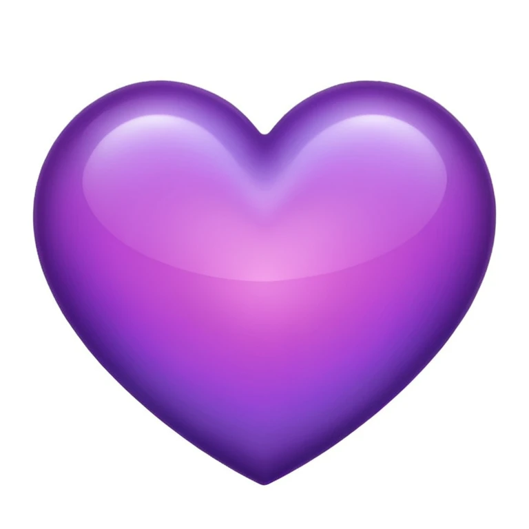 purple heart with a gradient emoji
