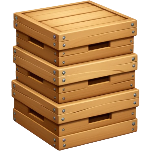 three boxes emoji