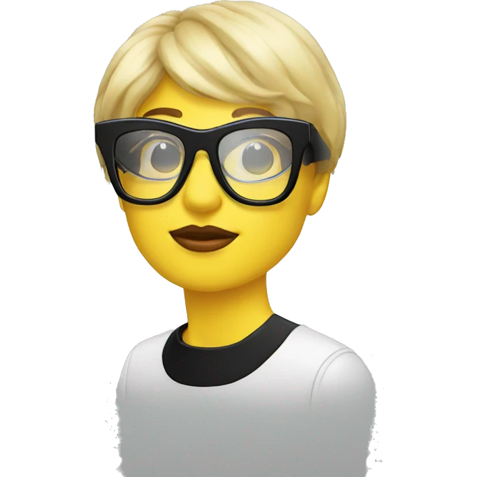 Balenciaga glasses emoji