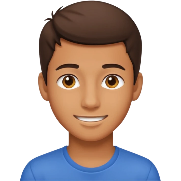 a 24 year old boy a little smile emoji