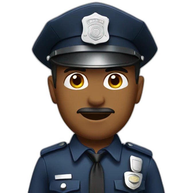 Policeman emoji