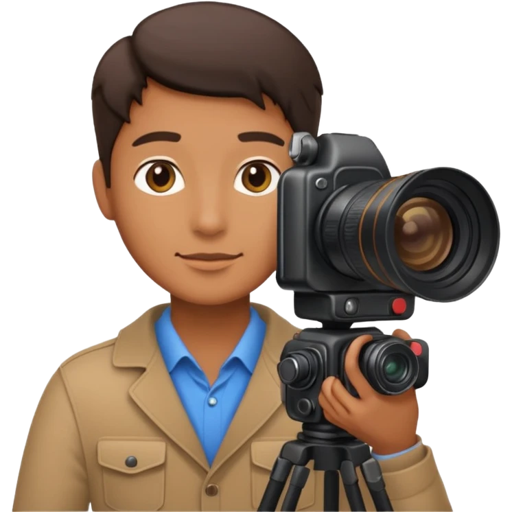 back of photographer emoji