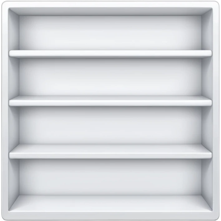 emoji of white shelfs emoji