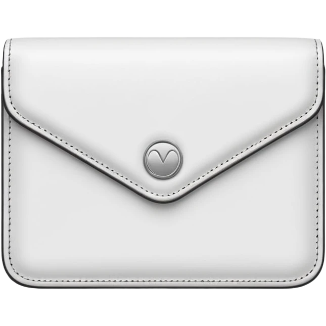 white wallet emoji