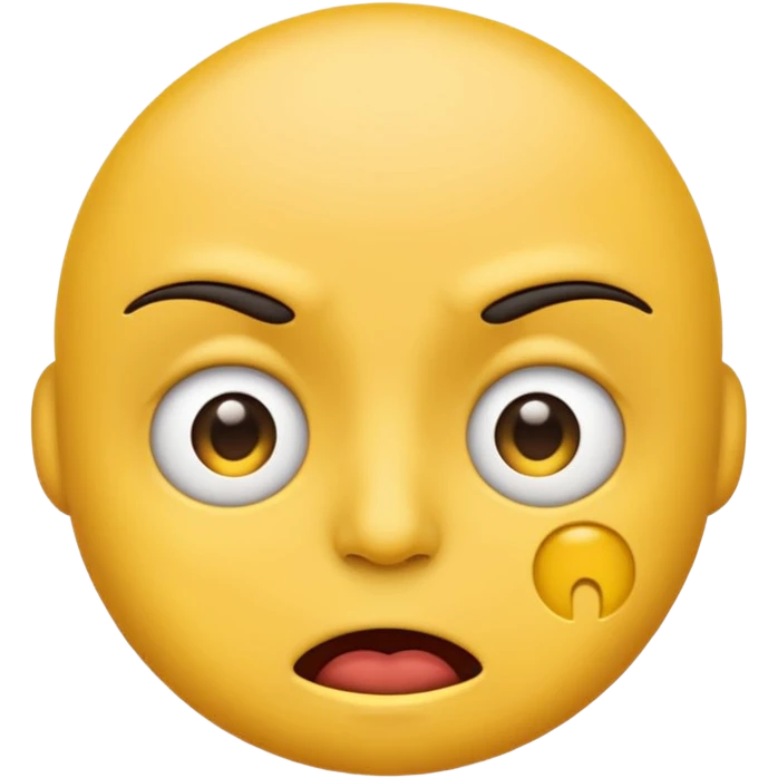 Emoji looking like you got me fucked up emoji