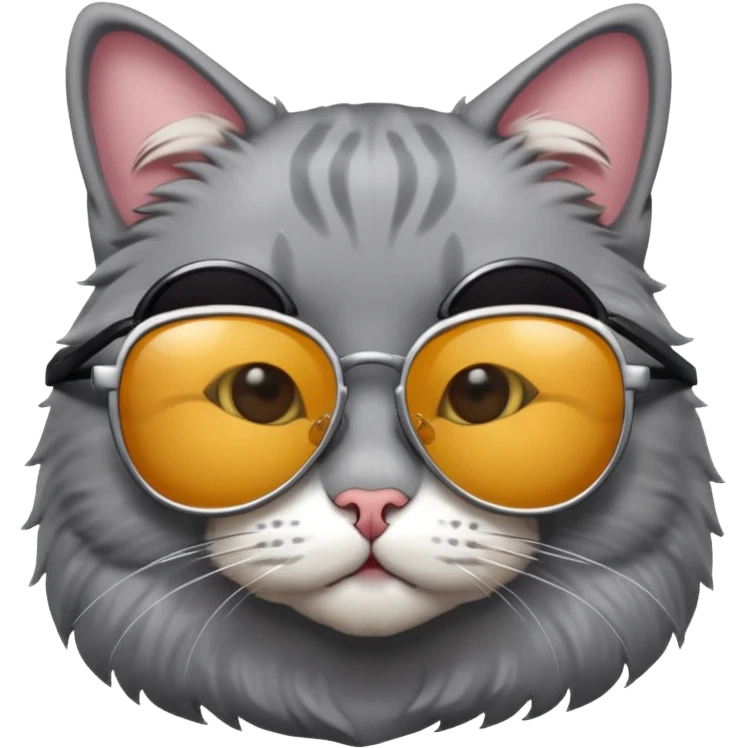 Cat wearing sunglasses emoji