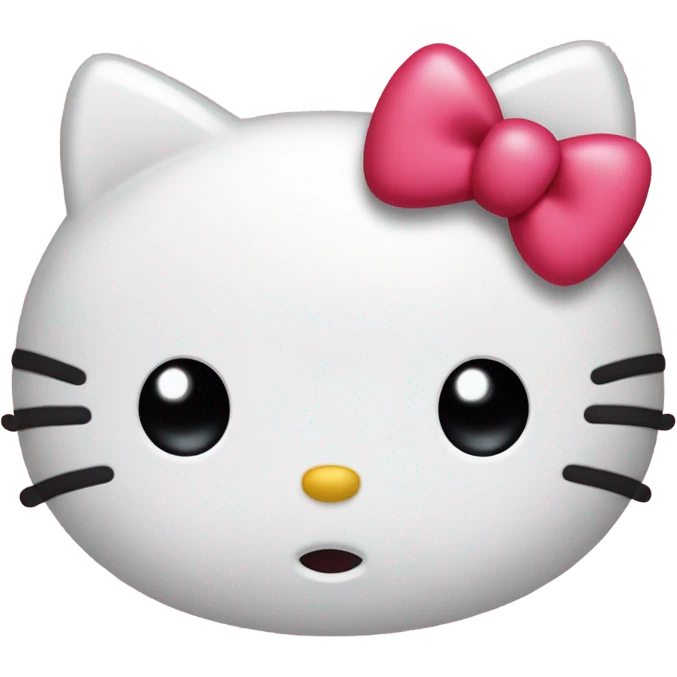 hello kitty heart emoji