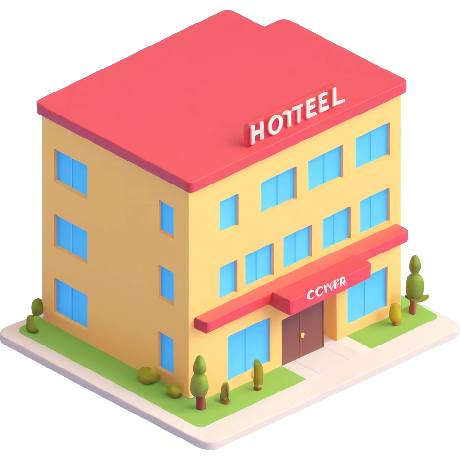 The little ghosts
of the hotel emoji