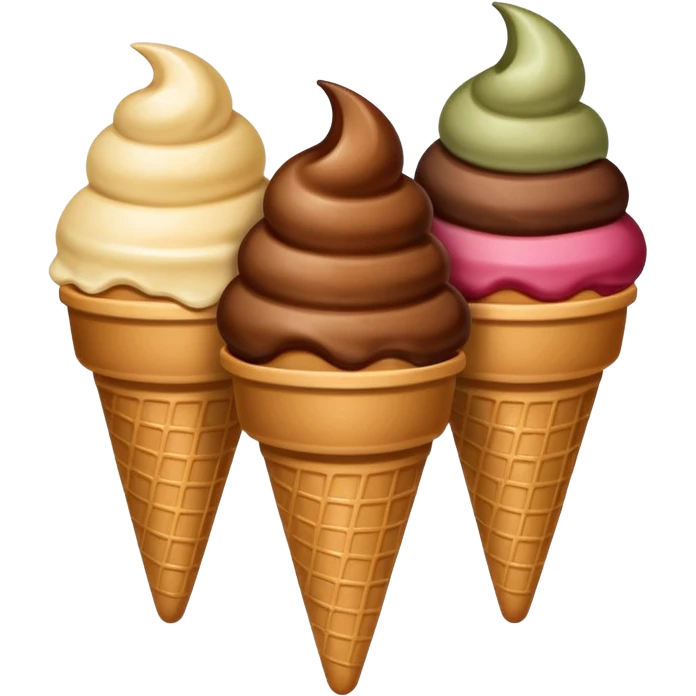 bolitas de helado de cafe  emoji