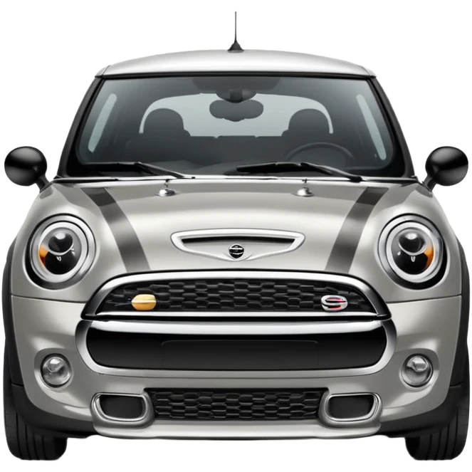 create me a mini cooper s logo emoji emoji