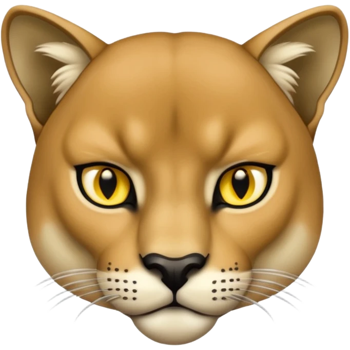 Un puma emoji