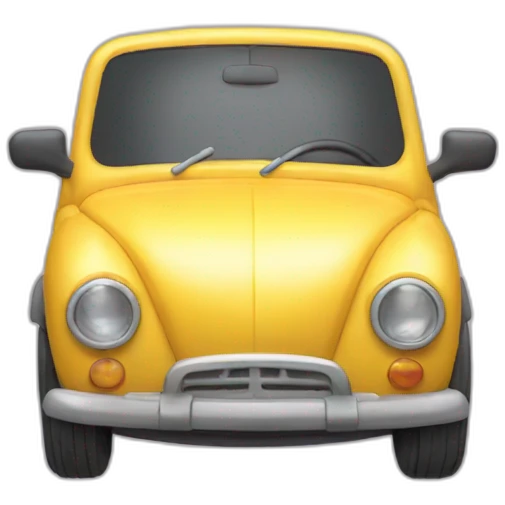 Voiture picatchou emoji