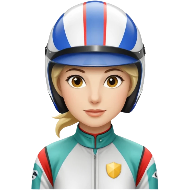  horse jockey woman face emoji