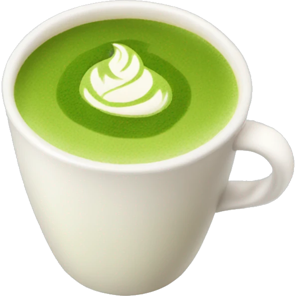 matcha latte  emoji