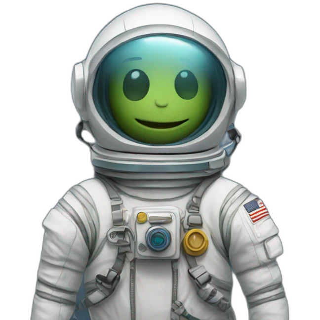 Dragonfly astronaut emoji
