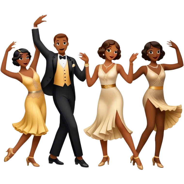 Charleston dance emoji