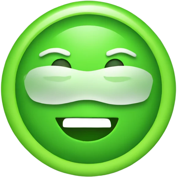 Energy green emoji