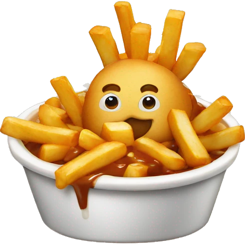 Poutine emoji