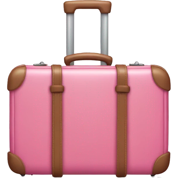 pink suitcase emoji