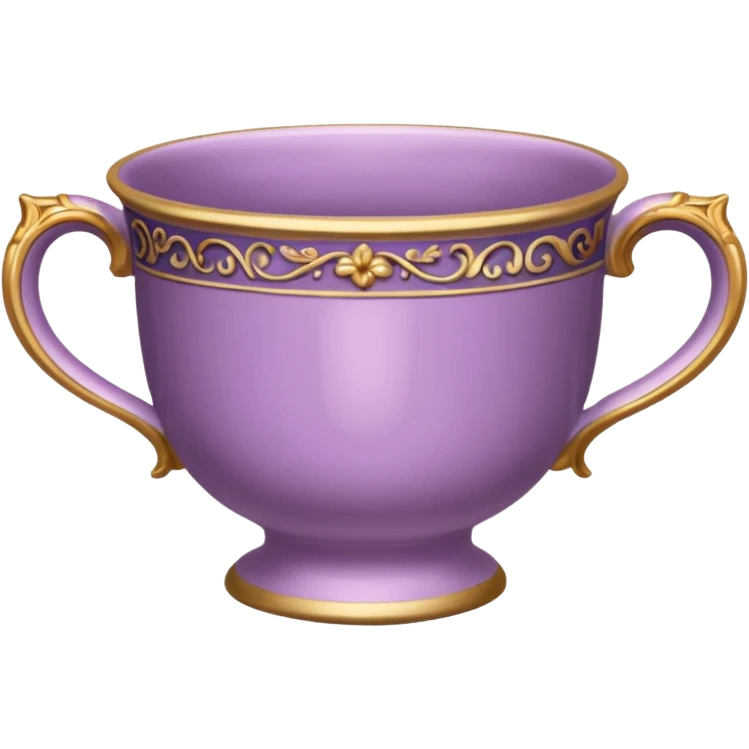 Mauve antique cup emoji