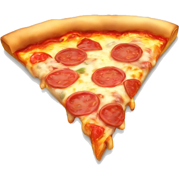Pizza slice emoji
