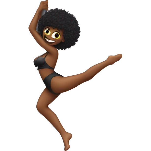 Pole dancing emoji