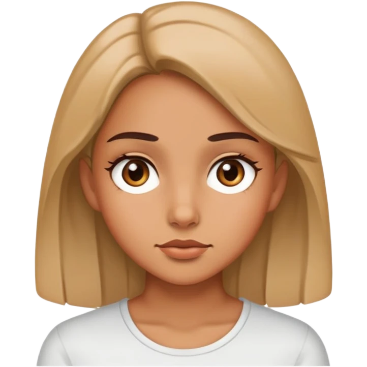 Side eye girl  emoji