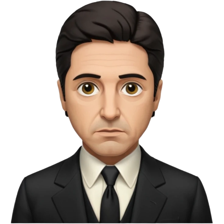 draw me al pacino from godfather emoji