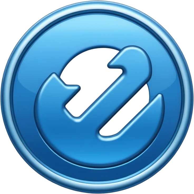 Blue Verified symbol  emoji